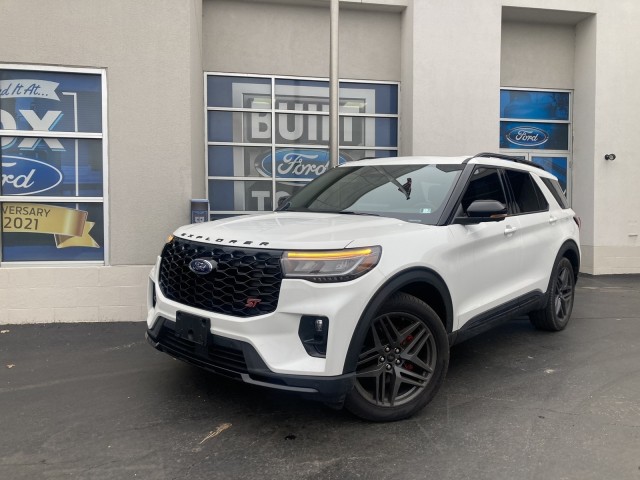 STAR WHITE MET TRI-COAT 2025 Ford Explorer ST AWD SUV / Crossover All-Wheel Drive Automatic