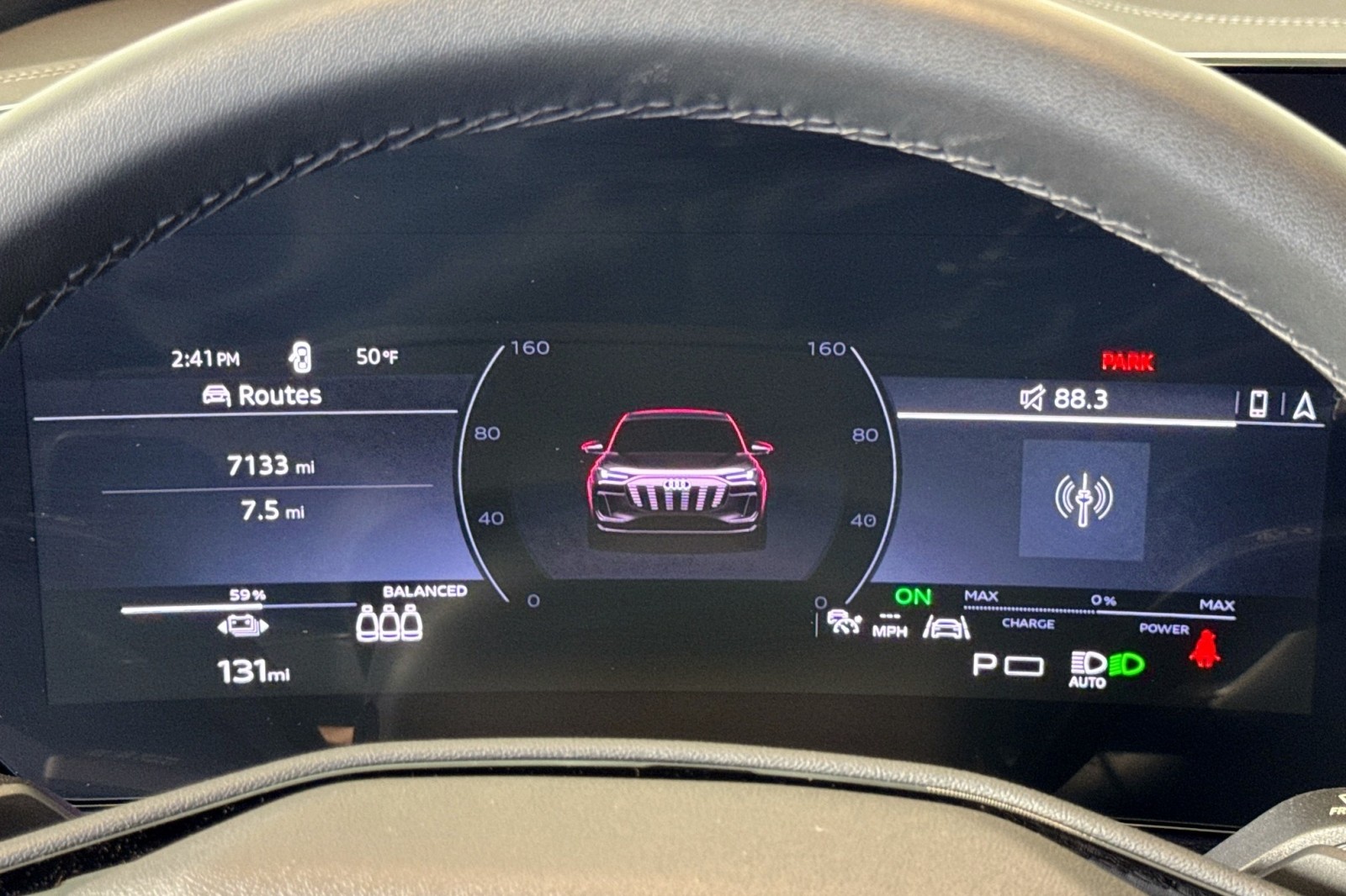 Used 2025 GLACIER WHITE Audi Premium image 11