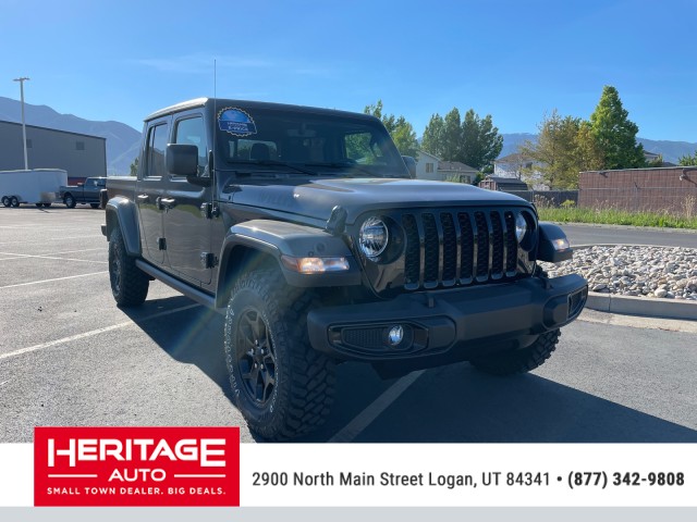 New 21 Jeep Gladiator Willys Crew Cab In Tremonton 1n Heritage Motor Company Of Tremonton