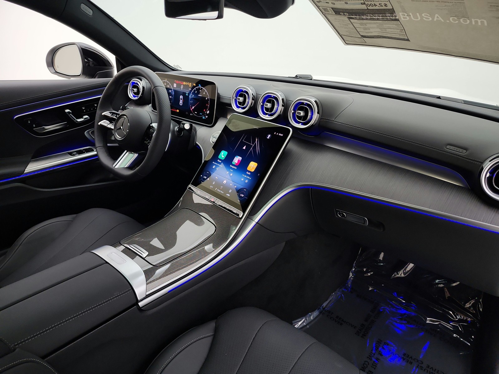 New 2026 Polar White Mercedes-Benz CLE 450 4MATIC® Coupe image 13