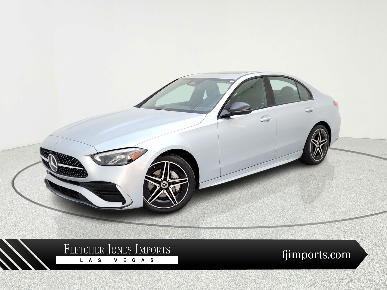 Cirrus Silver Metallic 2023 Mercedes-Benz C-Class C 300 RWD Sedan Rear-Wheel Drive Automatic