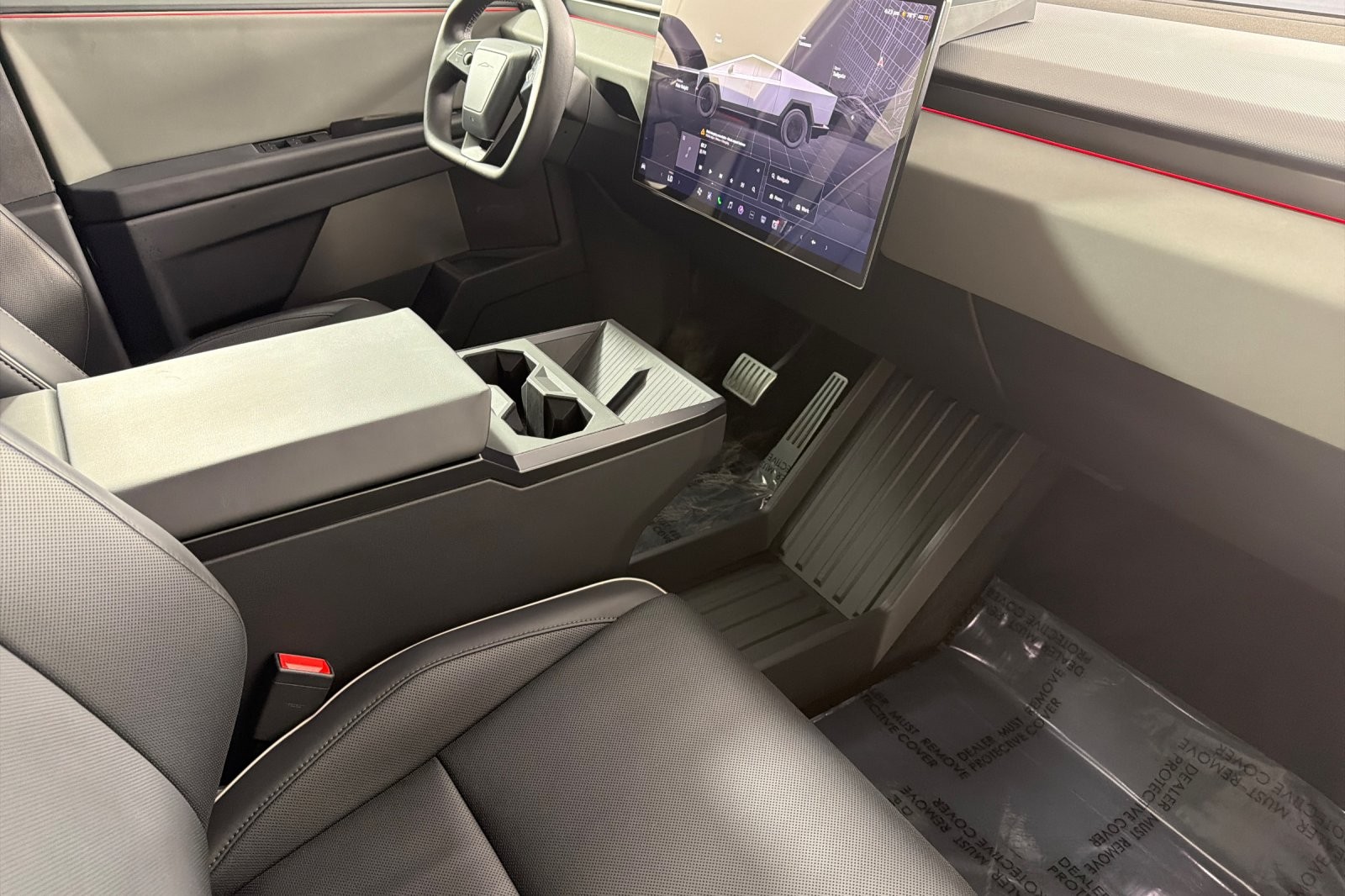 Used 2025 GRAY Tesla AWD image 14