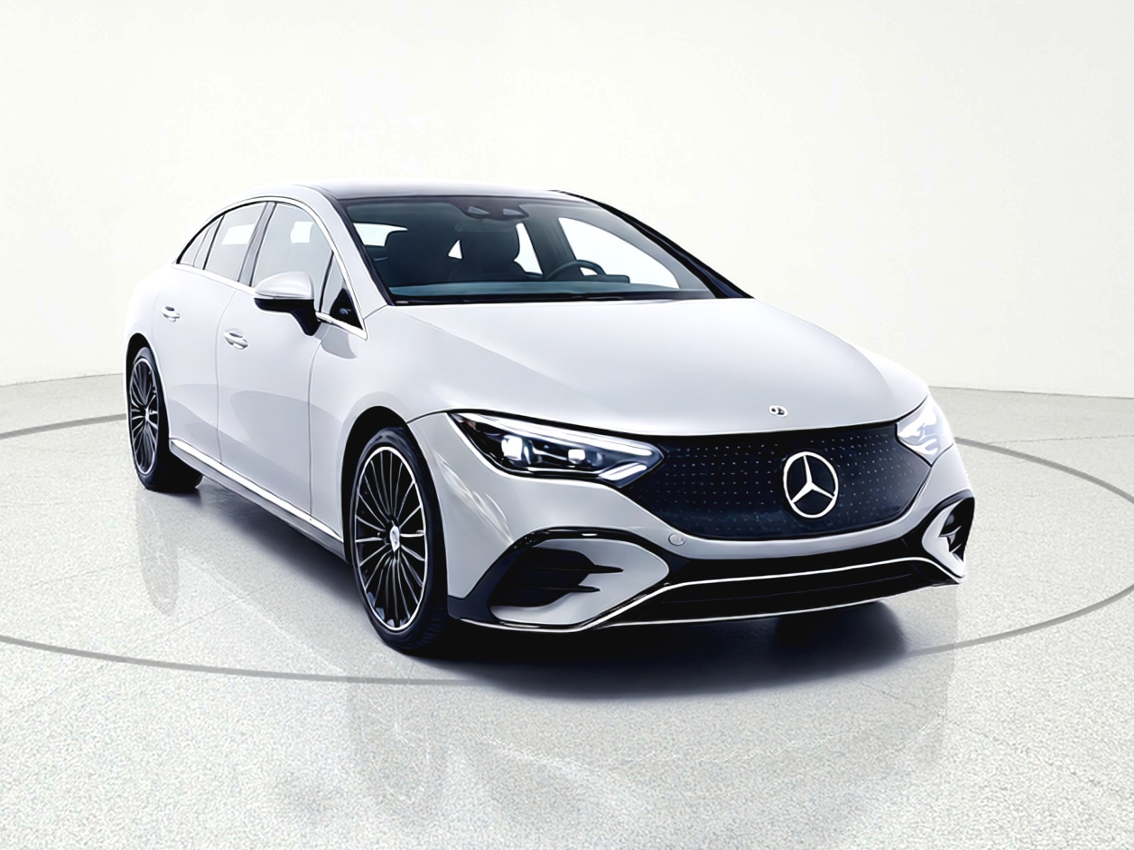 Certified Used 2024 MANUFAKTUR Alpine Grey Mercedes-Benz EQE 350 4MATIC® Sedan image 6