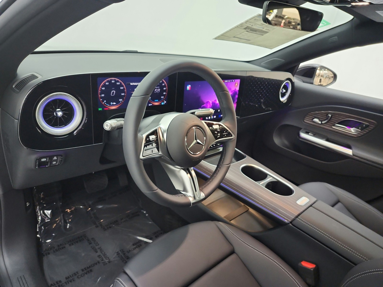 New 2027 Night Black Mercedes-Benz CLA 250+ Electric RWD image 9