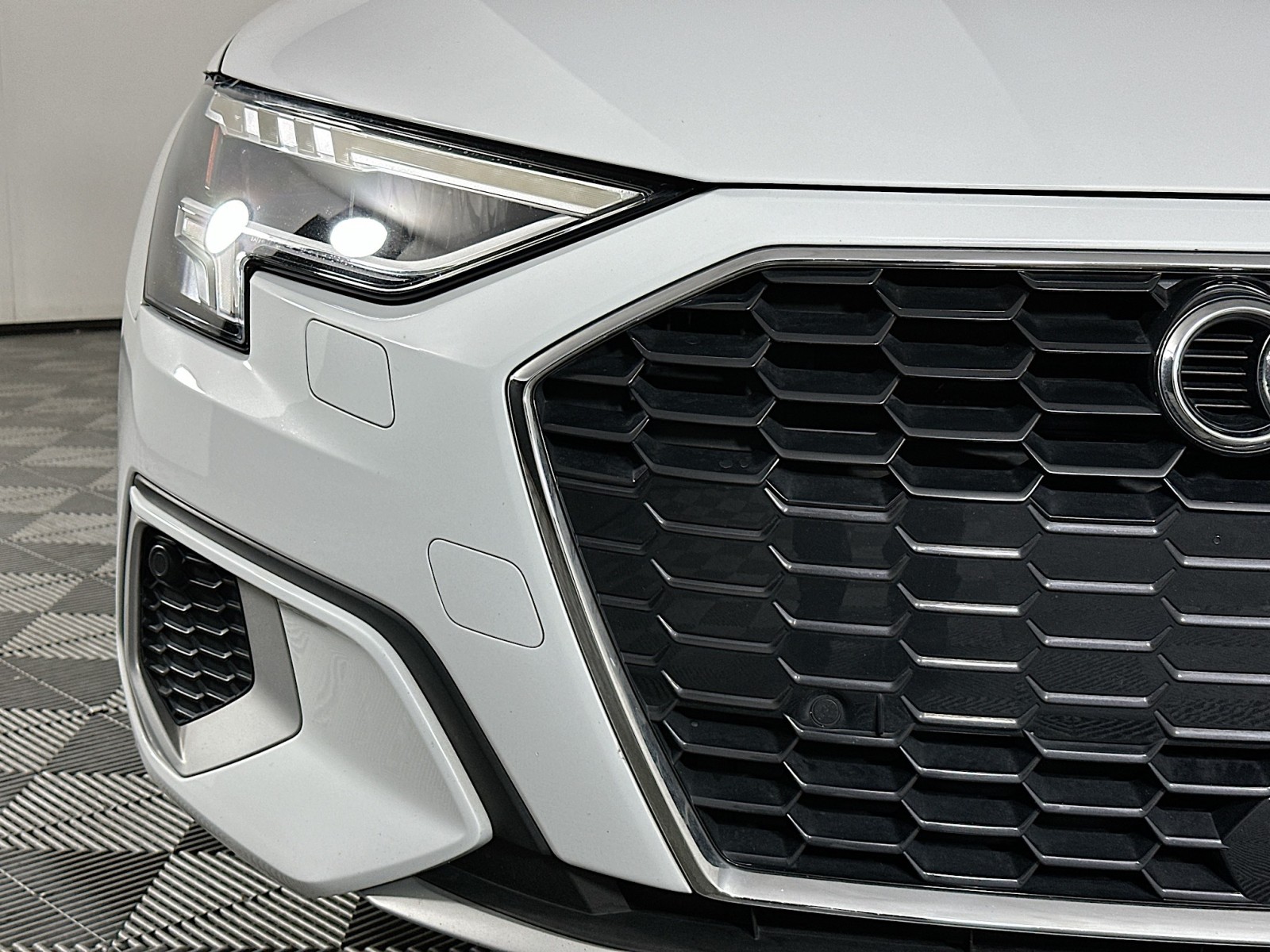 Used 2023 Glacier White Metallic Audi Premium Plus image 16