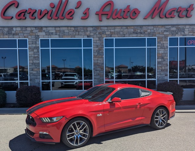 Race Red 2015 Ford Mustang GT Premium Coupe RWD Coupe Rear-Wheel Drive Automatic