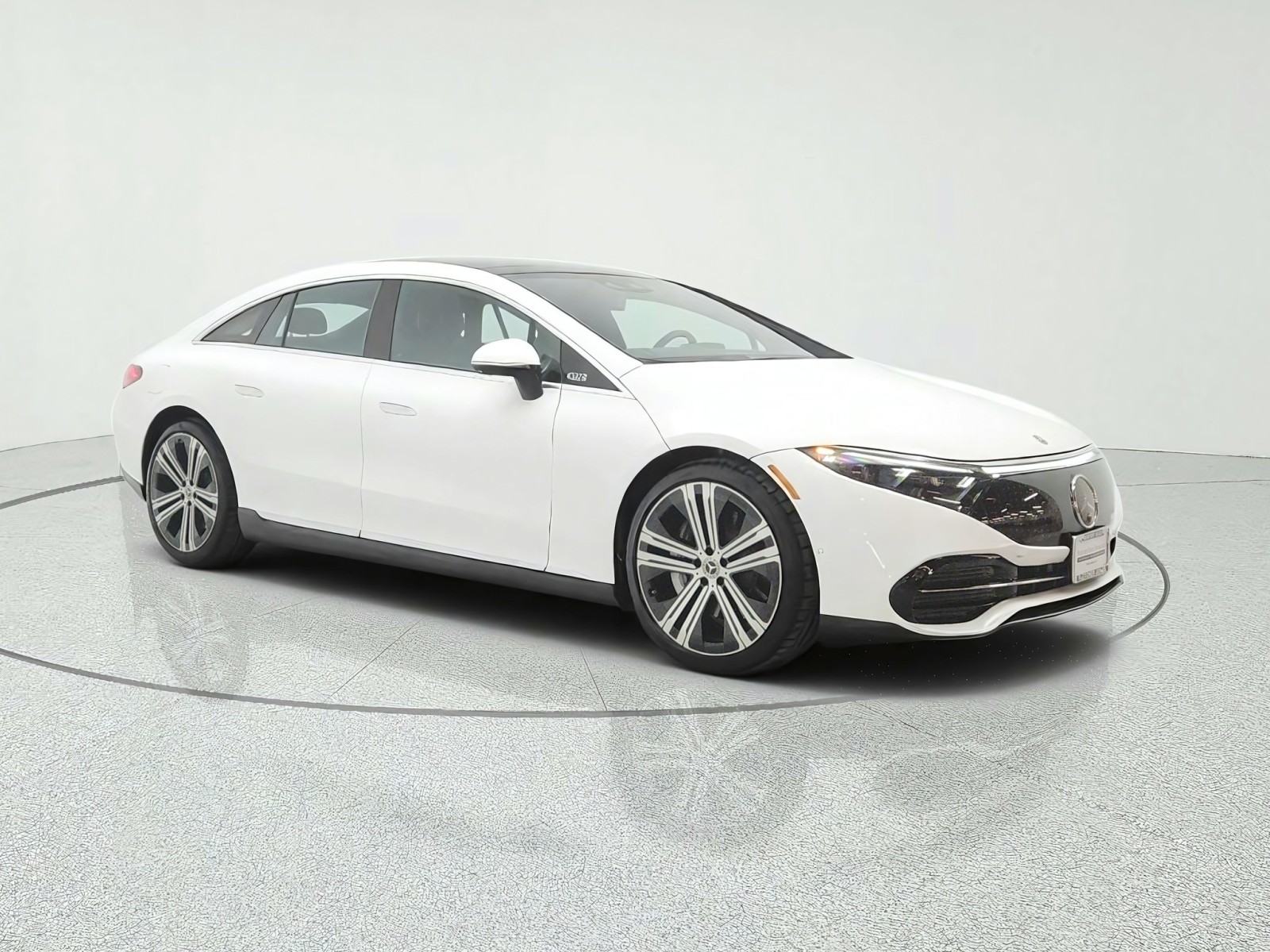 Certified Used 2023 Polar White Mercedes-Benz EQS 450+ Sedan image 3