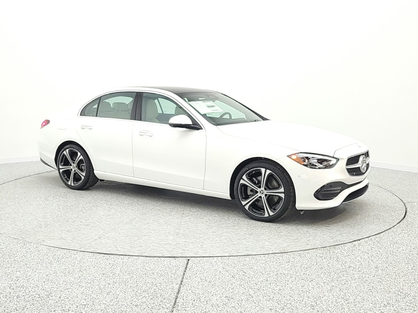 New 2026 Polar White Mercedes-Benz C 300 image 3
