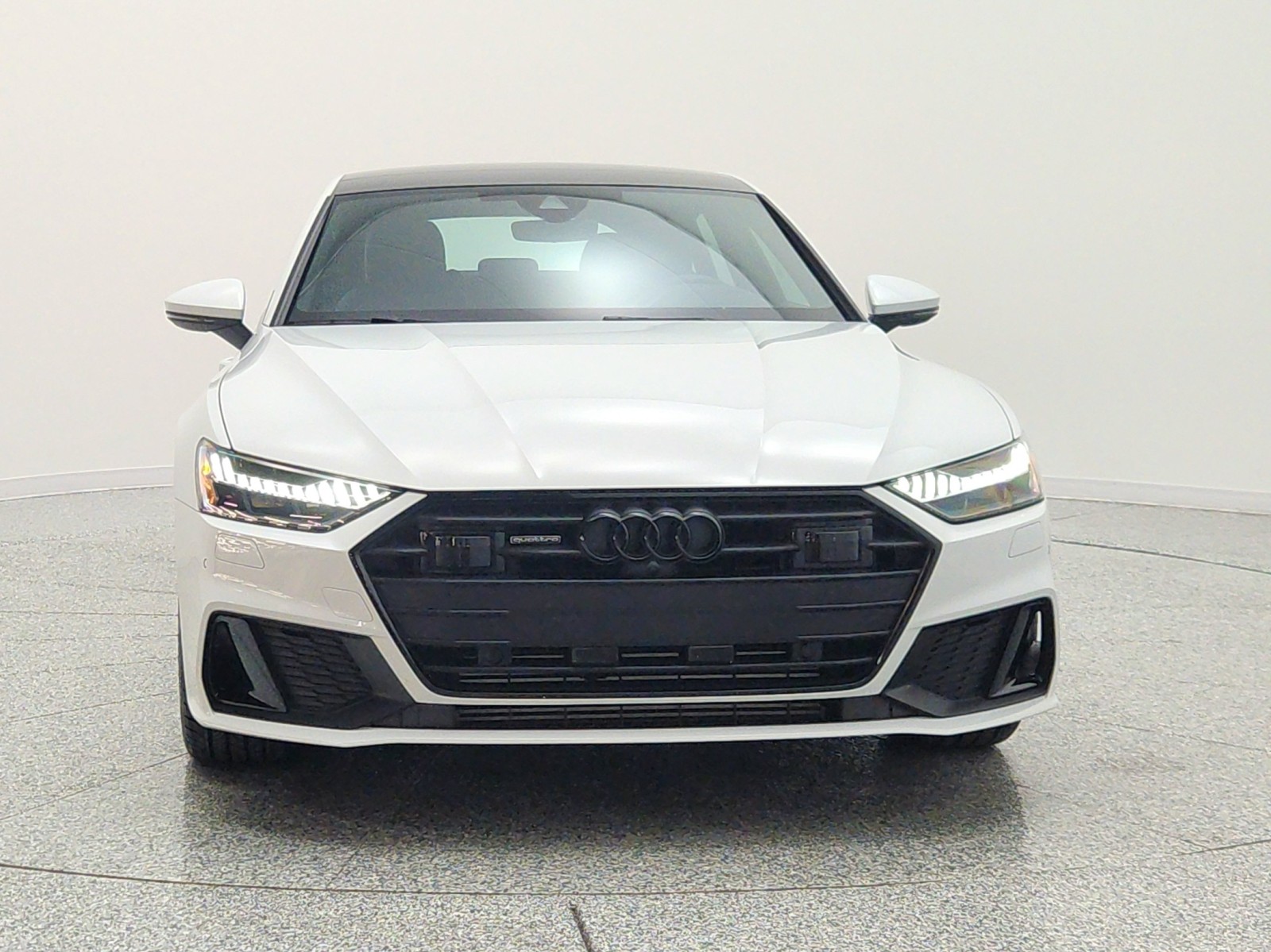 Used 2023 Glacier White Metallic Audi Premium Plus image 2