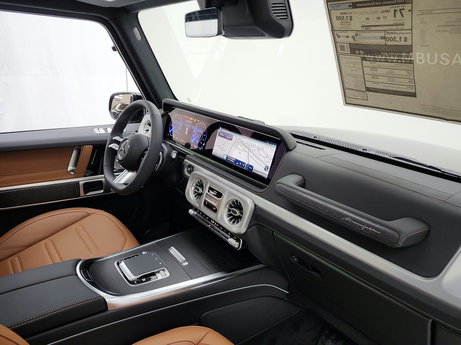 New 2027 Obsidian Black Metallic Mercedes-Benz G 580e SUV image 14