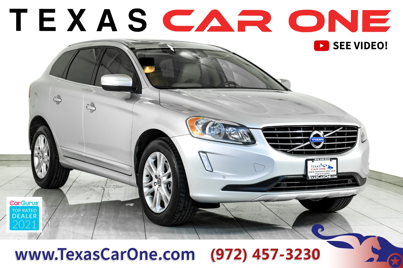 2015 Volvo XC60 T5 DRIVE-E PREMIER BLIND SPOT INFO NAVIGATION PANO 1