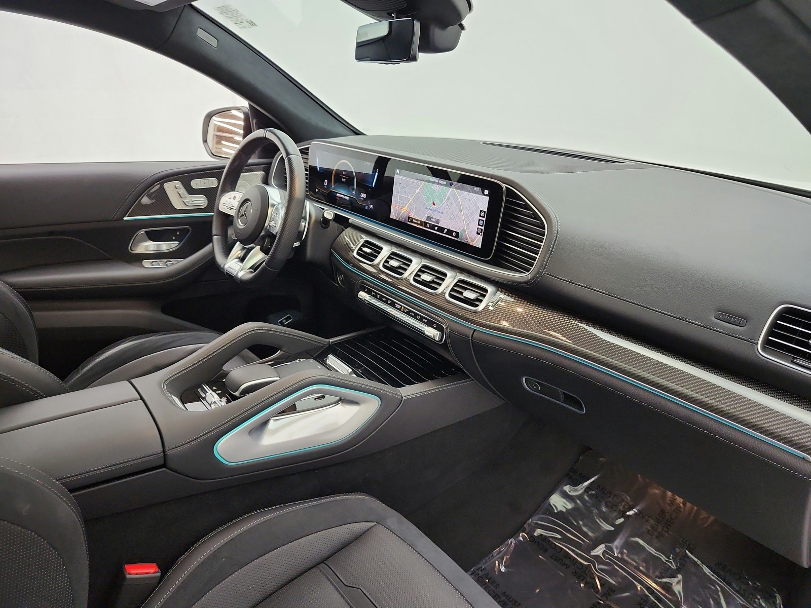 Certified Used 2022 MANUFAKTUR Diamond White Bright Mercedes-Benz AMG® GLE 53 4MATIC Coupe image 20