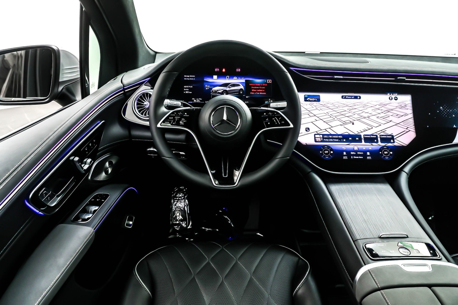 New 2026 MANUFAKTUR Alpine Grey Mercedes-Benz EQS 550 image 4