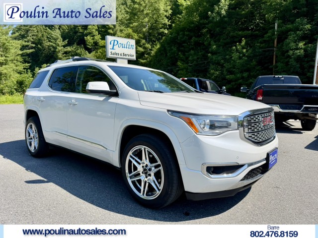 White 2017 GMC Acadia SUV / Crossover Four-Wheel Drive Automatic