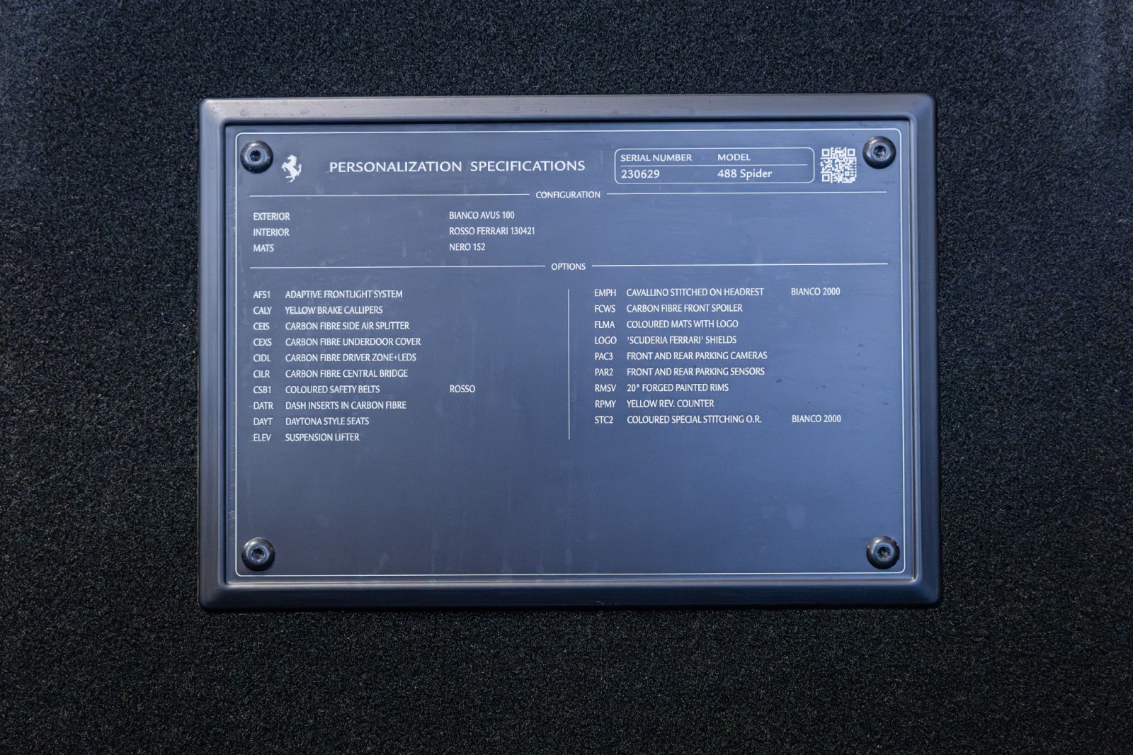 Used Car 2018 Ferrari 488 Spider  For Sale Under $300,000 In Boerne, Texas