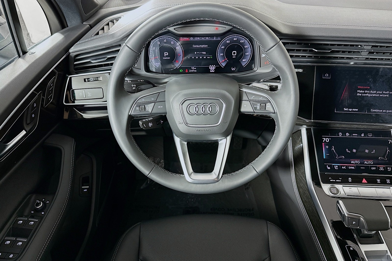 New 2026 Mythos Black Metallic Audi Premium Plus image 5