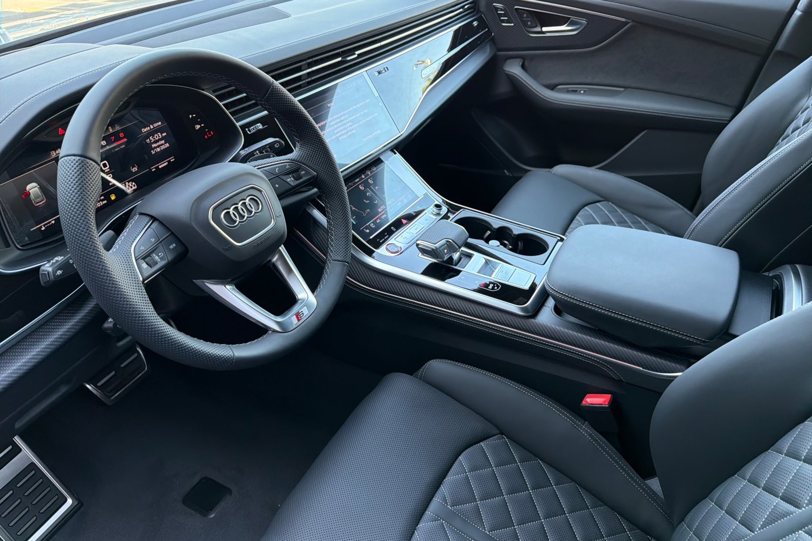 New 2026 Satellite Silver Metallic Audi Prestige quattro image 9