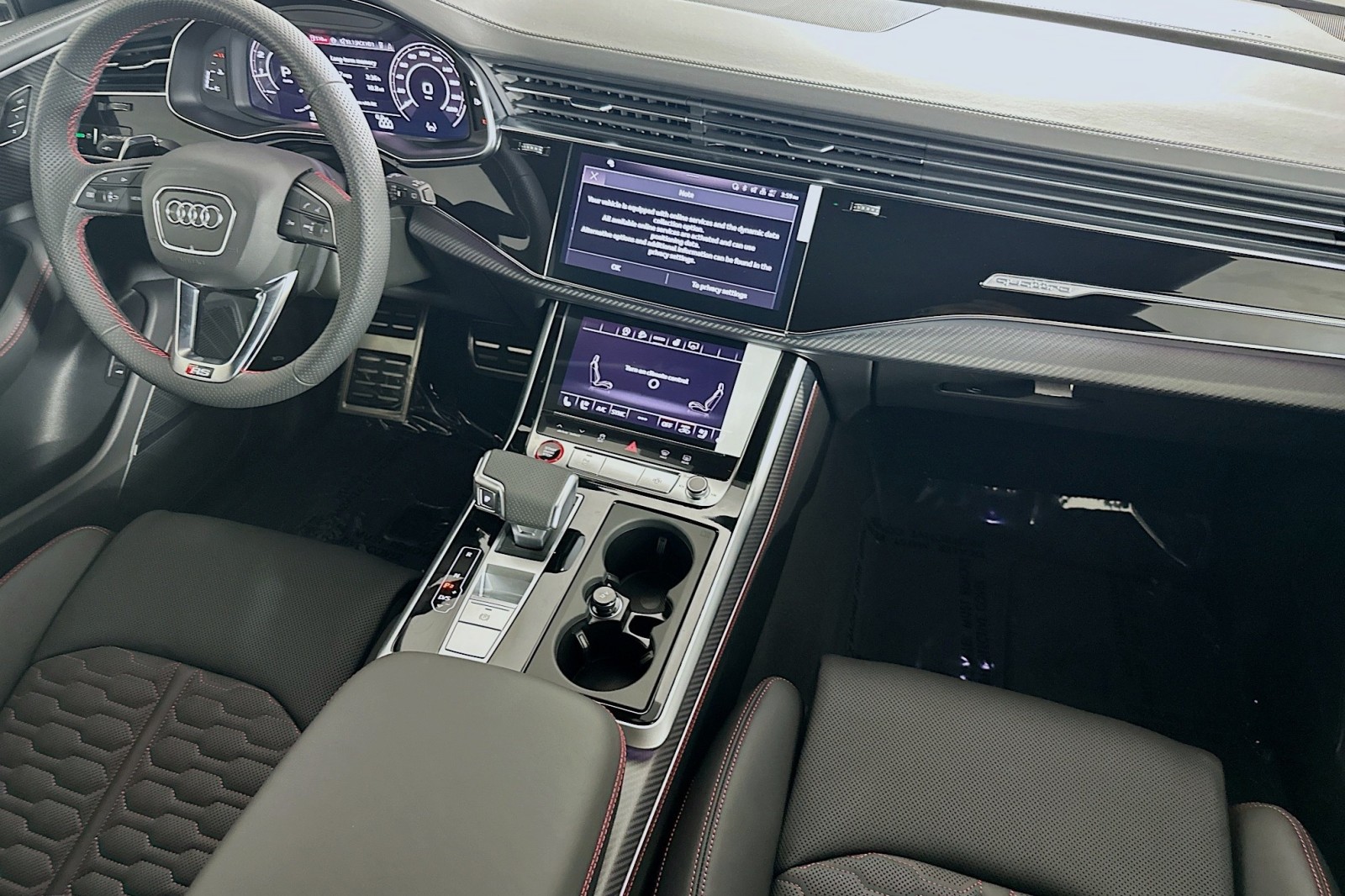 New 2026 Mythos Black Metallic Audi performance image 6