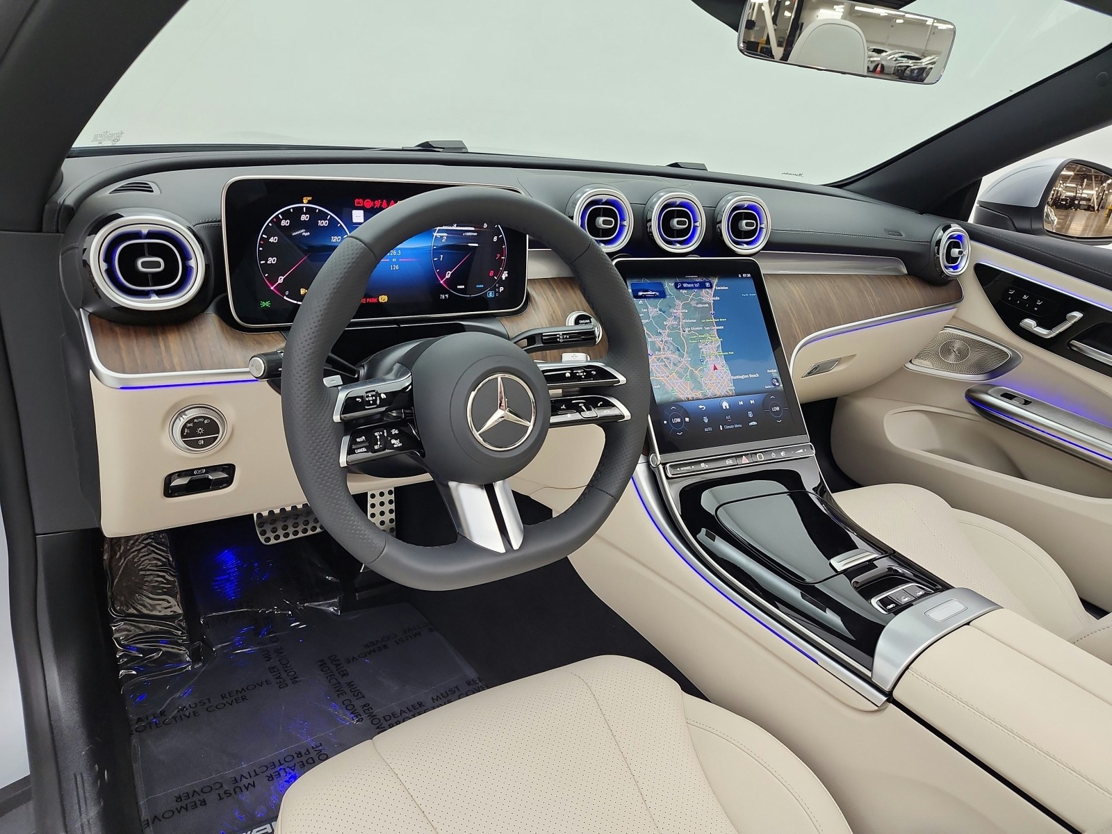 New 2027 Cirrus Silver Metallic Mercedes-Benz CLE 300 4MATIC® Cabriolet image 9