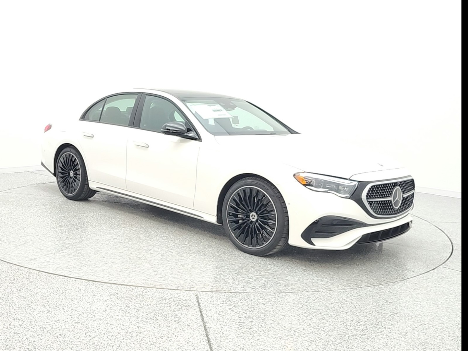 New 2026 Polar White Mercedes-Benz E 450 image 3