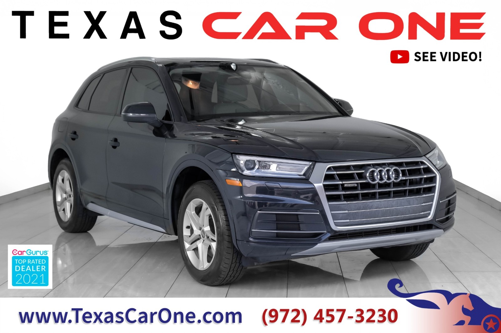 2018 Audi Q5 2.0T PREMIUM QUATTRO PANORAMA LEATHER SEATS REAR C 1