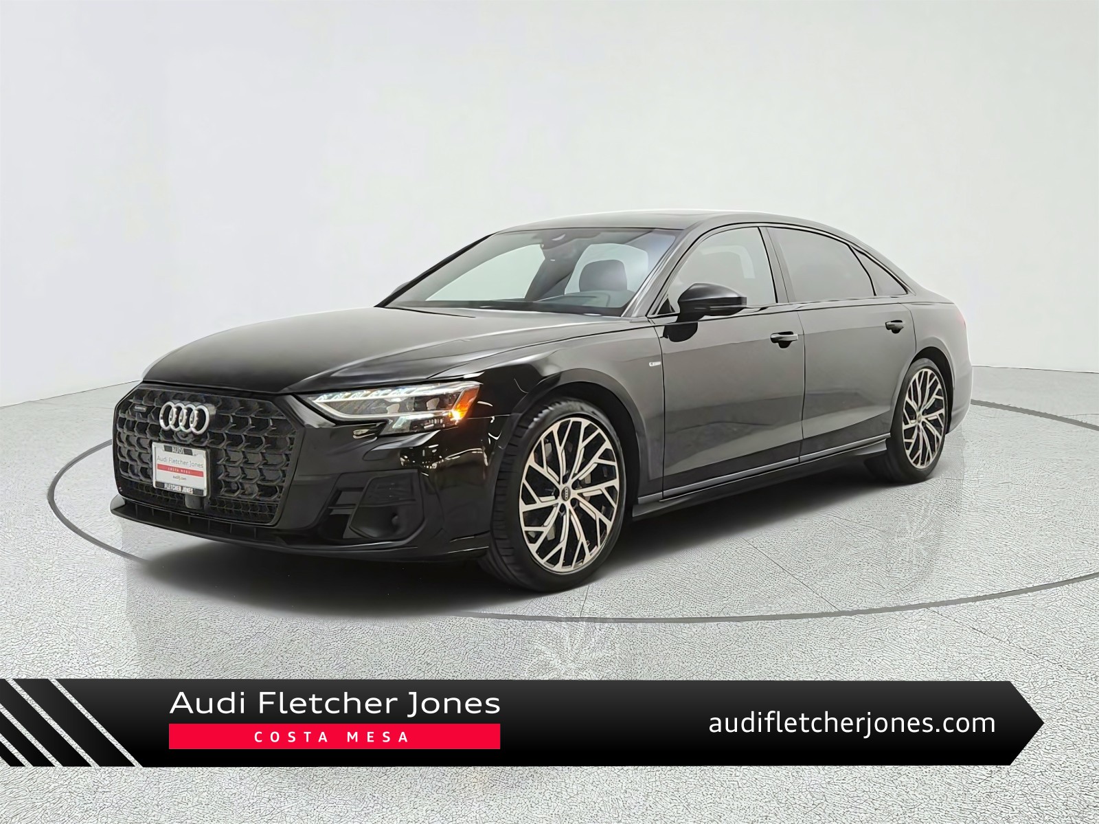 Mythos Black Metallic 2023 Audi A8 Sedan All-Wheel Drive Automatic