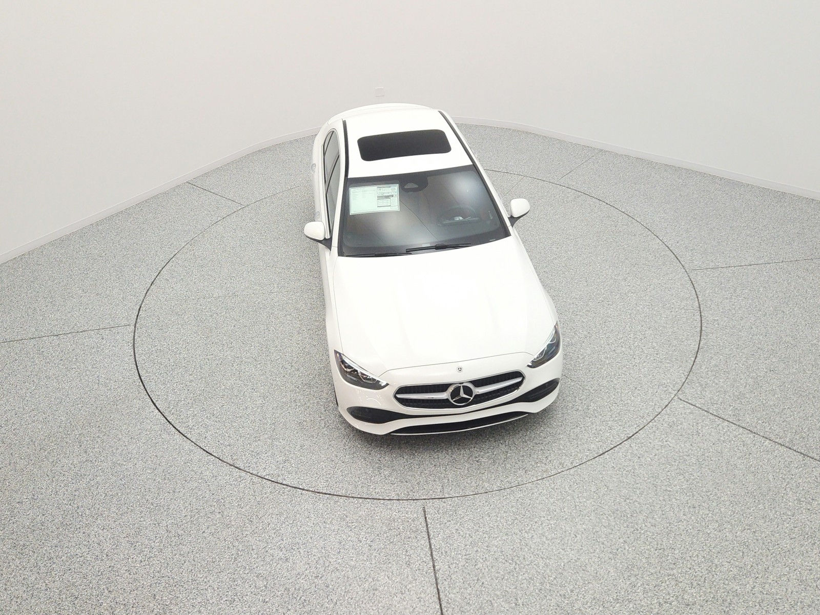 New 2026 MANUFAKTUR Moonlight White Metallic Mercedes-Benz C 300 Sedan image 10