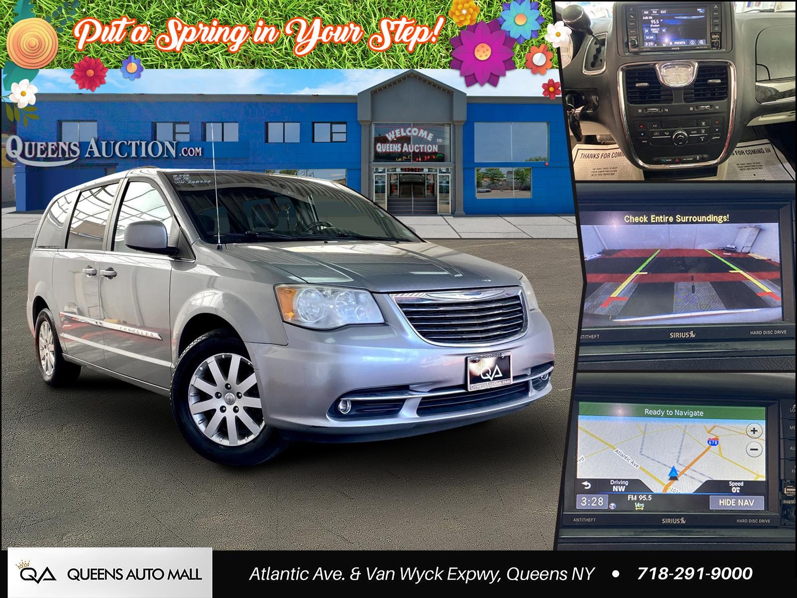 Billet Silver Metallic Clearcoat 2014 Chrysler Town & Country Touring FWD Minivan Front-Wheel Drive Automatic