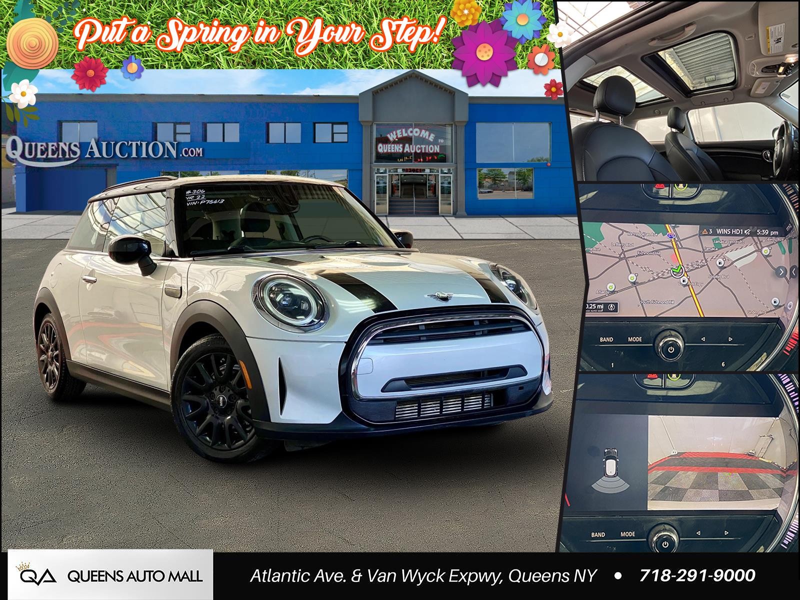 White 2022 MINI Cooper 2-Door Hatchback FWD Hatchback Front-Wheel Drive Manual