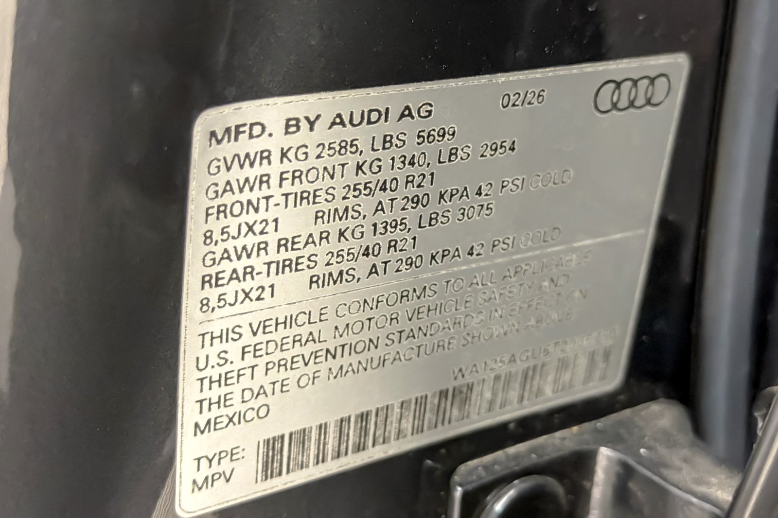 New 2026 Tambora Gray Metallic Audi Premium Plus 3.0 TFSI quattro image 27