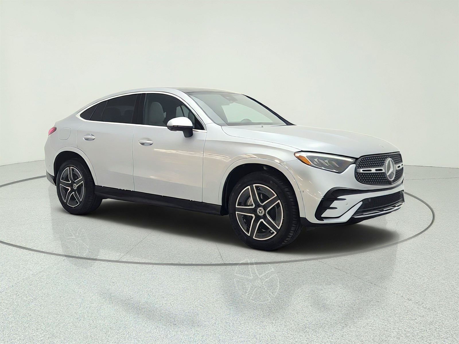Used 2024 Cirrus Silver Metallic Mercedes-Benz GLC 300 4MATIC® Coupe image 3