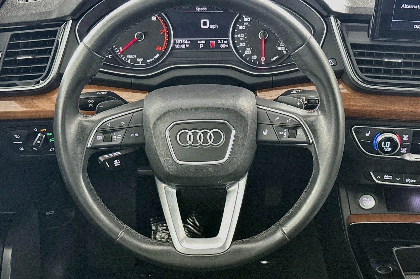 Used 2021 Glacier White Metallic Audi Premium image 18