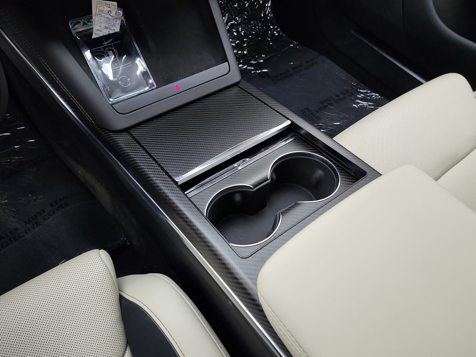 Used 2025 Lunar Silver Tesla Plaid image 11