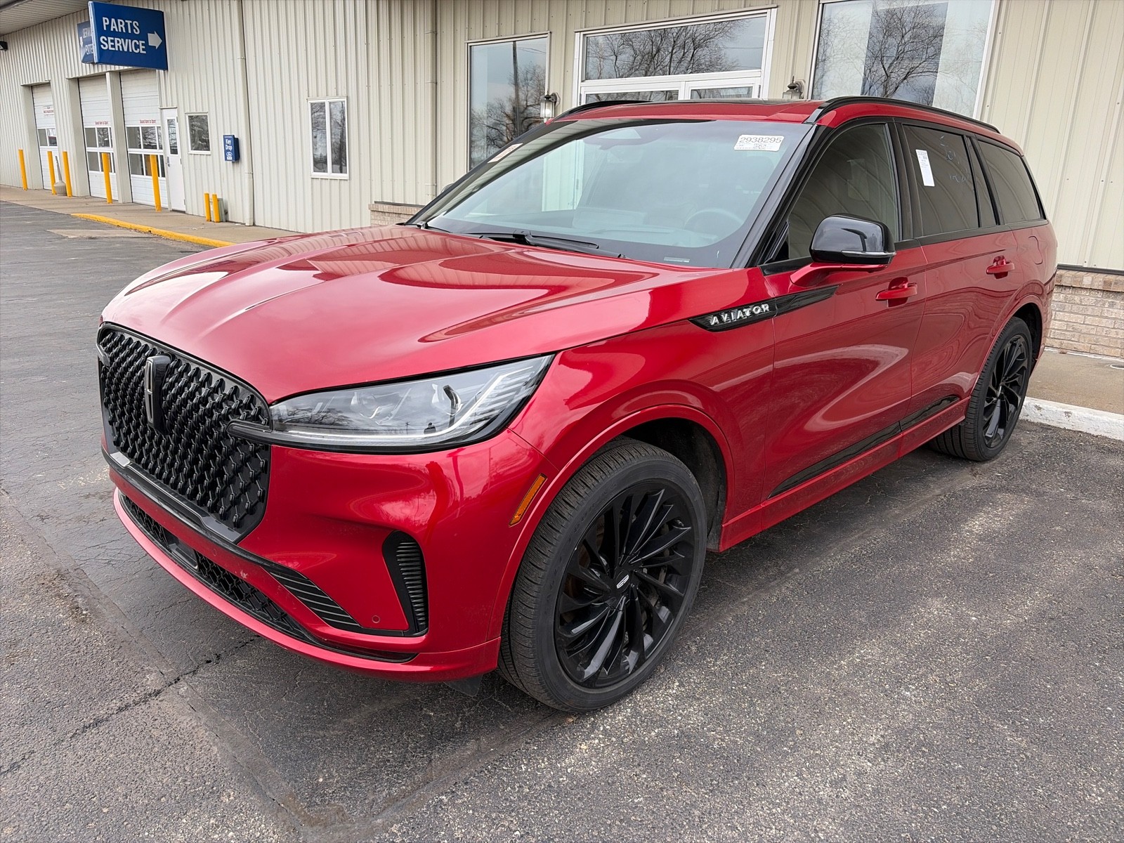 Red Carpet Tinted Clearcoat 2025 Lincoln Aviator Reserve AWD SUV / Crossover All-Wheel Drive Automatic