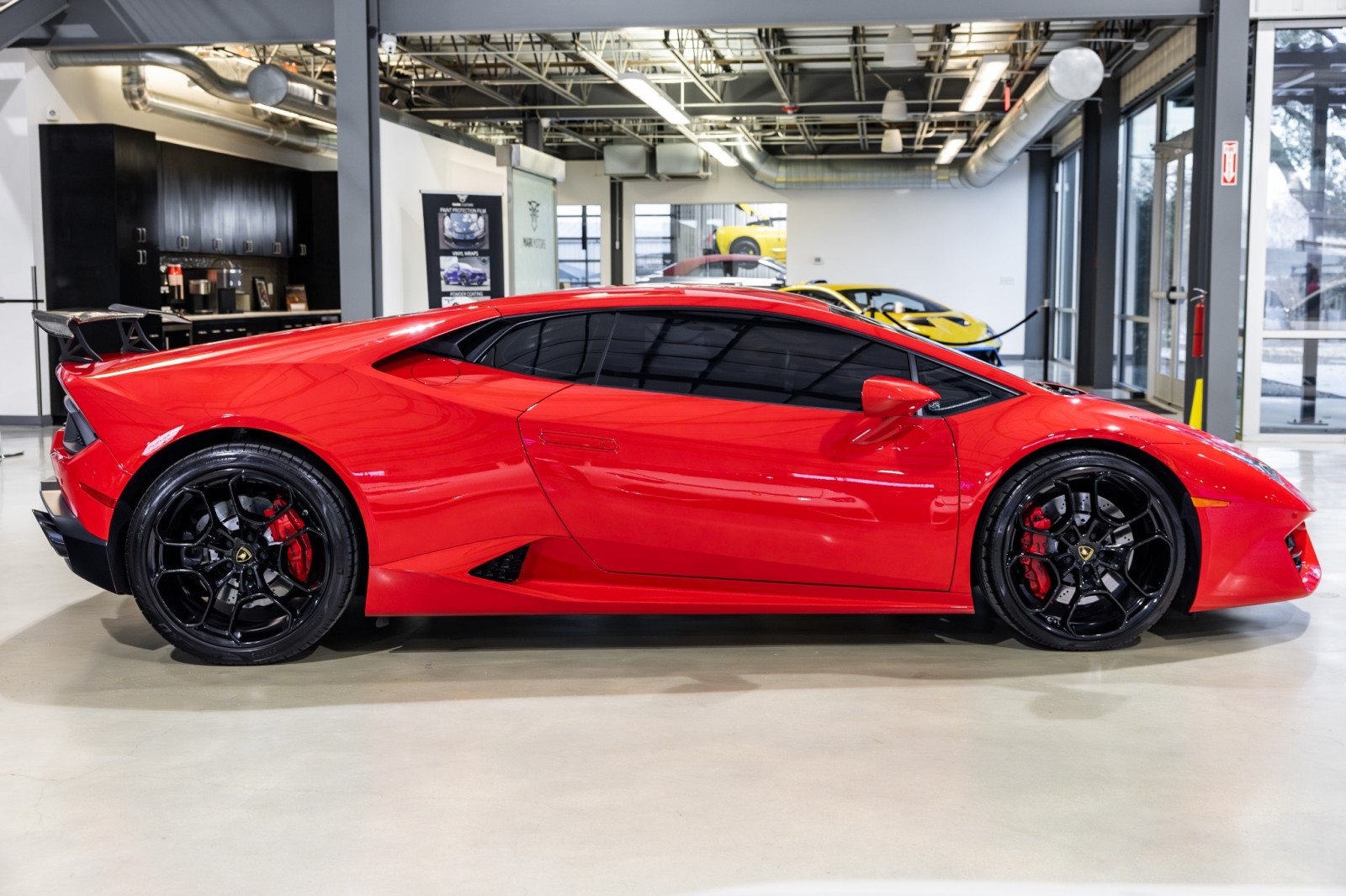 Used Car 2017 Lamborghini Huracan  - Giano Wheels - Rosso Mars Metallic - Transparent Engine Bonnet For Sale Under $210,000 In Boerne, Texas