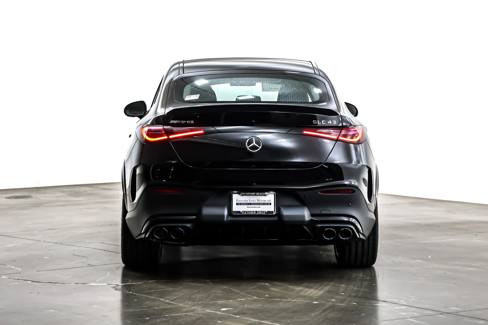 New 2026 Obsidian Black Metallic Mercedes-Benz AMG® GLC 43 4MATIC Coupe image 3