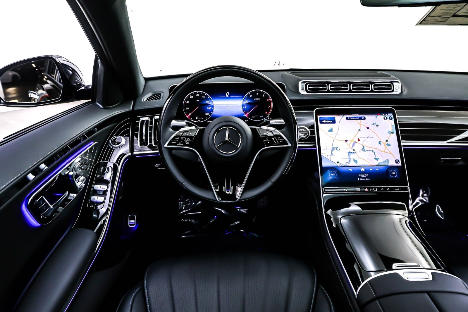 New 2026 Obsidian Black Metallic Mercedes-Benz S 500 image 4