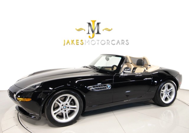Jet Black 2000 BMW Z8 Convertible Rear-Wheel Drive Manual