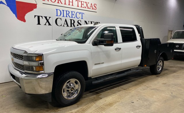 2019  Silverado 2500HD 4x4 6.6 V8 Service Bed Flat Bed Touch Screen Camera in , 