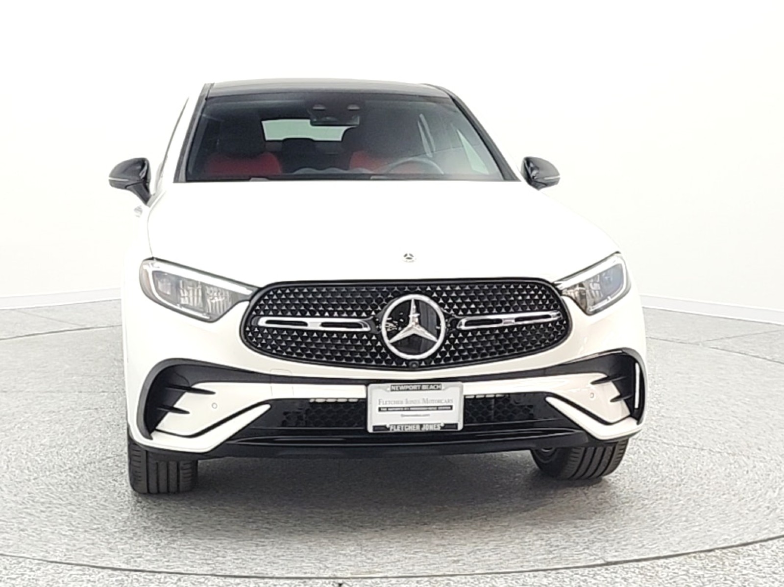 Certified Used 2025 Polar White Mercedes-Benz GLC 300 4MATIC® Coupe image 2