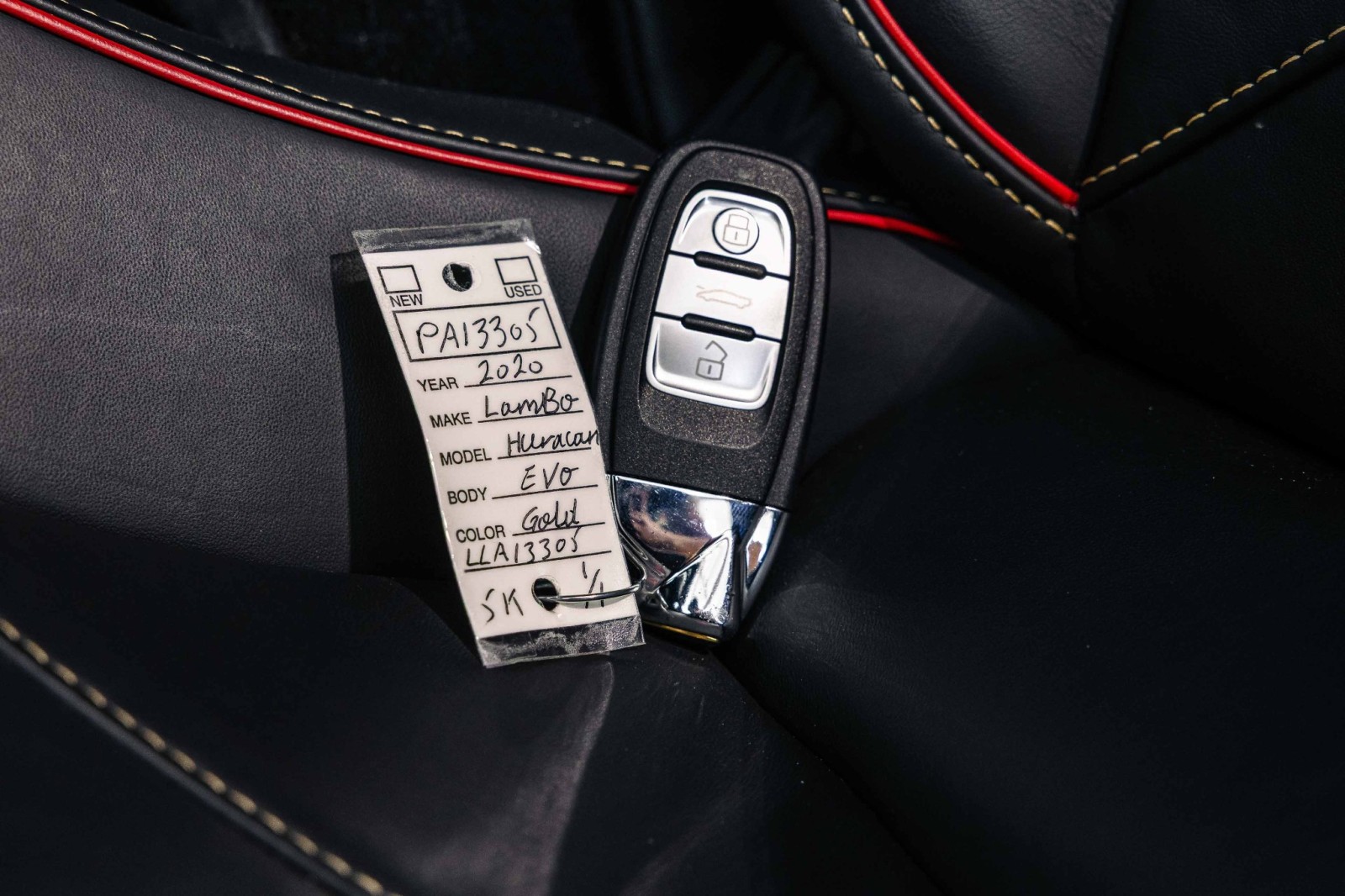 Used Car 2020 Lamborghini Huracan Evo  For Sale Under $280,000 In Boerne, Texas