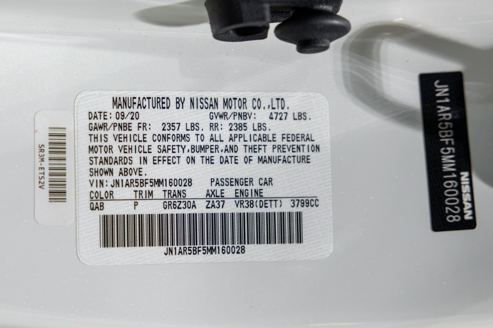 Used Car 2021 Nissan Gt-r  Premium For Sale Under $170,000 In Boerne, Texas