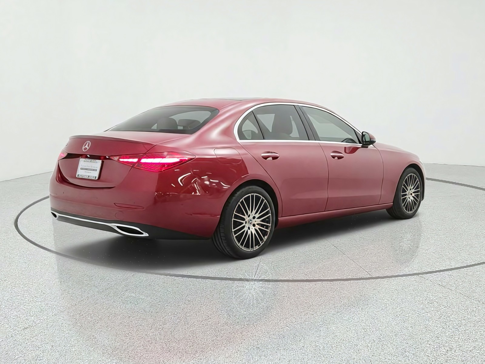 New 2026 MANUFAKTUR Patagonia Red Metallic Mercedes-Benz C 300 Sedan image 5