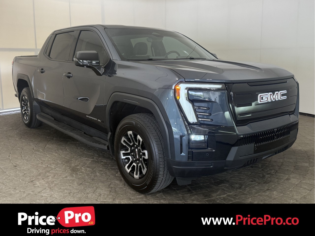 Deep Ocean Metallic 2026 GMC Sierra EV Pickup Truck All-Wheel Drive Automatic
