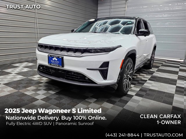 2025 Jeep Wagoneer S SUV / Crossover Four-Wheel Drive Automatic
