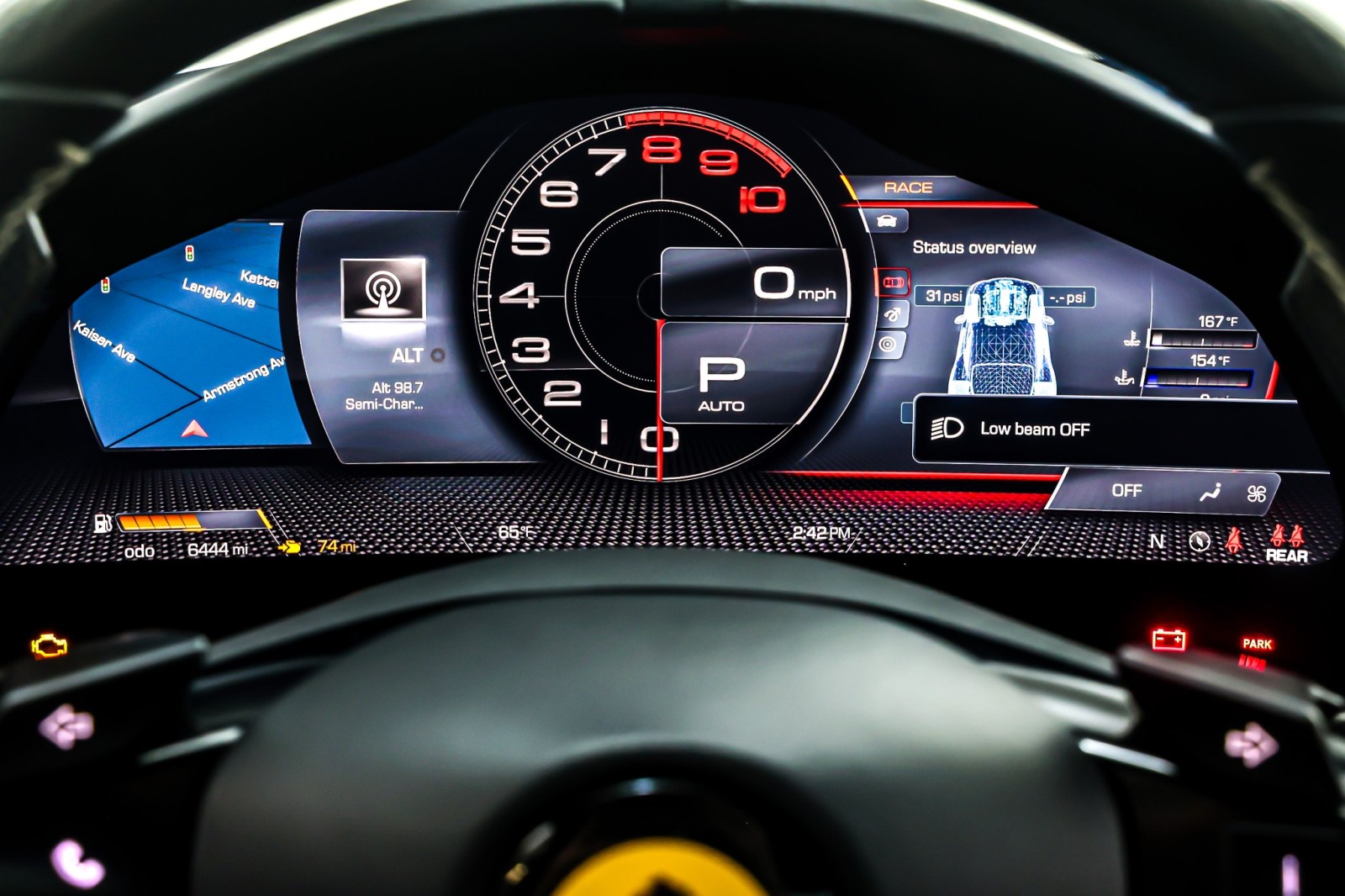 Used 2022 Bianco Avus Ferrari Coupe image 18