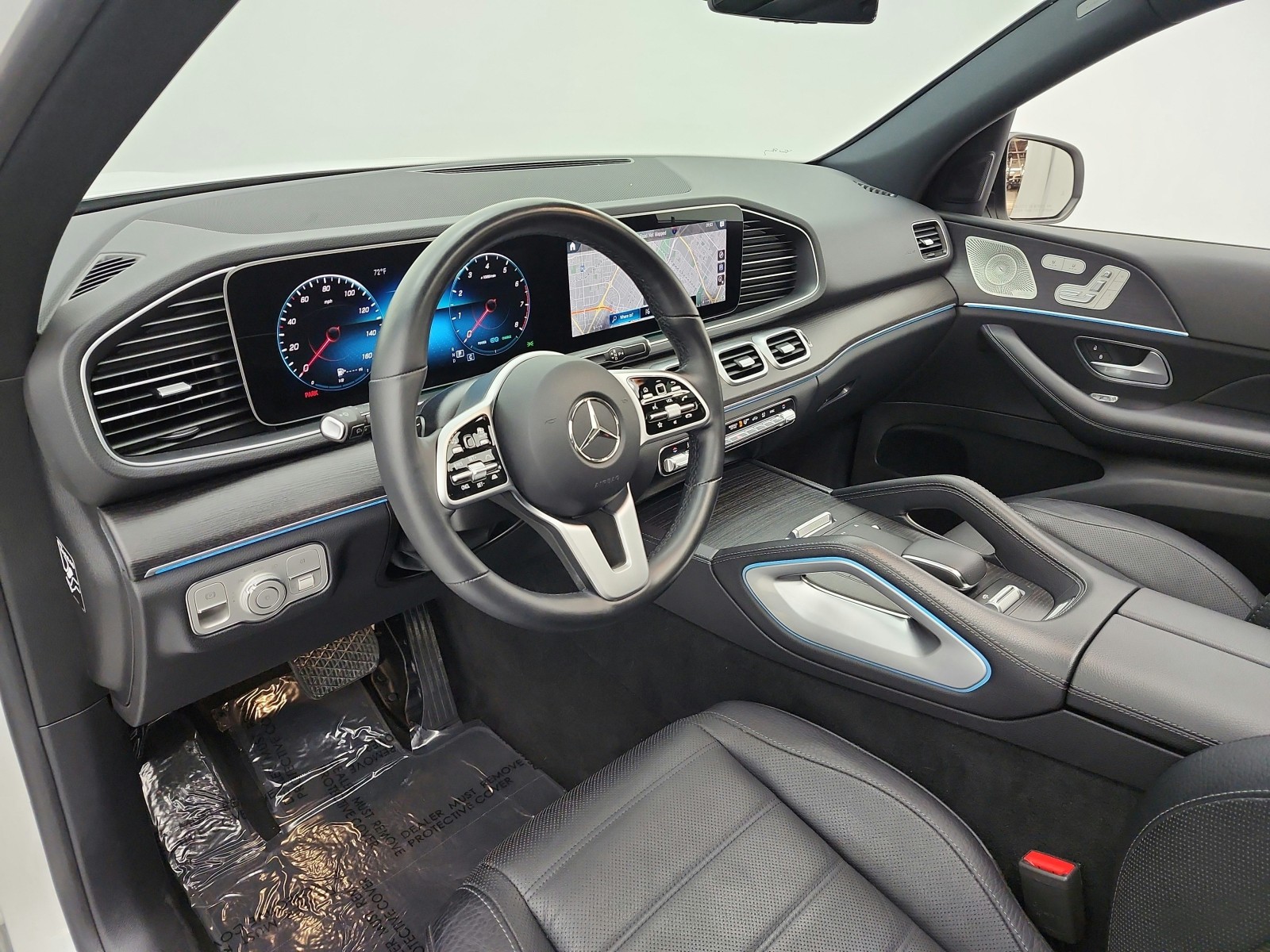 Used 2021 Polar White Mercedes-Benz GLE 580 4MATIC® SUV image 23