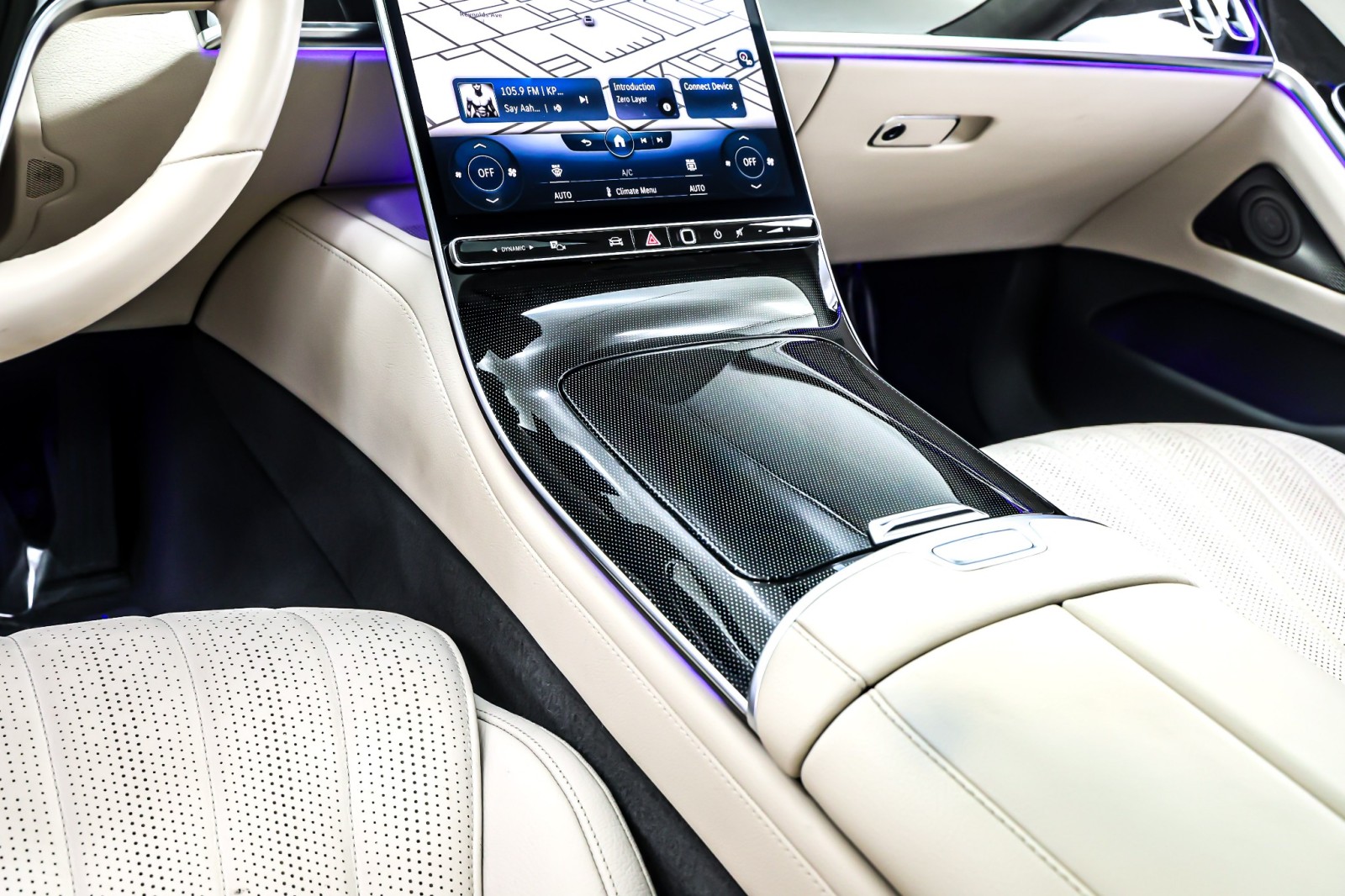 Certified Used 2023 MANUFAKTUR Diamond White Mercedes-Benz S 500 4MATIC® Sedan image 7