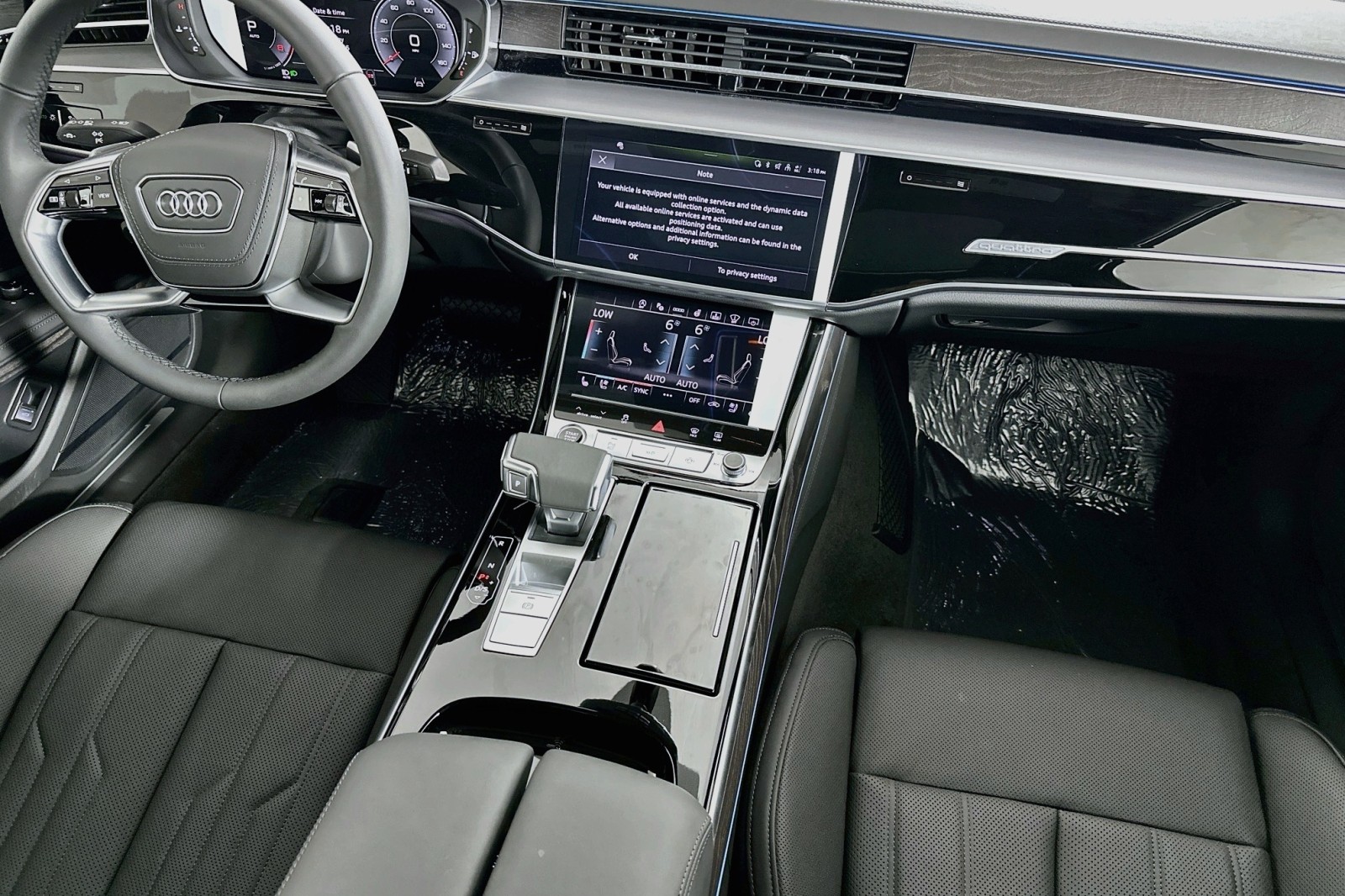 New 2027 Mythos Black Metallic Audi L Quattro image 6