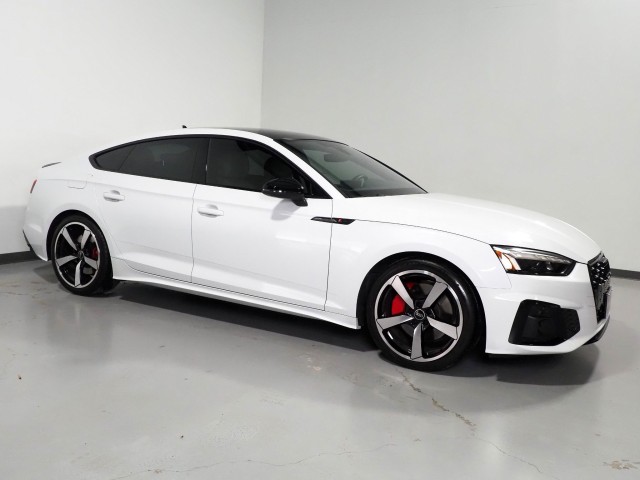 Glacier White Metallic 2024 Audi A5 Sportback quattro Premium Plus S Line 45 TFSI AWD Sedan All-Wheel Drive Automatic